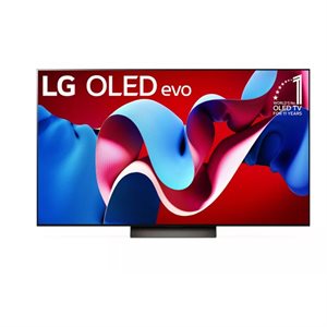 LG 65” 4K OLED evo C4 Smart TV 120Hz, HDR