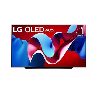 LG 83” 4K OLED evo C4 Series Smart TV  120Hz, HDR