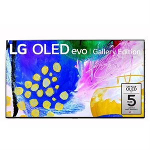 LG 97” 4K OLED G2 Evo Gallery Edition Smart WebOS TV  120Hz, HDR