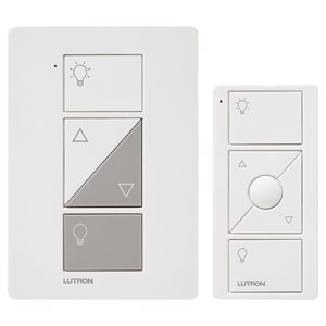 Lutron Caseta Wireless Plug-In Dimmer w / Pico RC Kit (white)