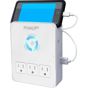 Panamax 6 Outlet Surge Protector w /  2 USB Charging Ports