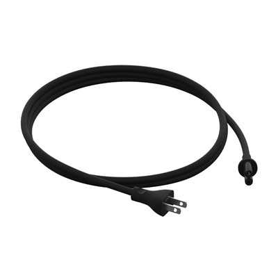 Sonos Long Straight Power Cable US (Black)(11.5ft)