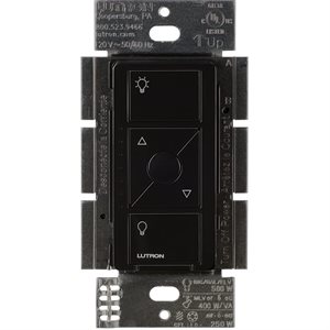 Lutron Caseta High Voltage Dimmer, Multi-Location with Neutral (black)