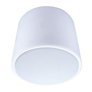 Beale Street White Pendant / Wall Mount Enclosure for 8" Sonic