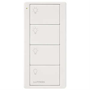 Lutron Pico 4-Button 3 Scene Light Control (white)