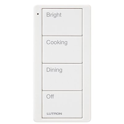 Lutron Pico 4-Button Kitchen Scene Keypad (white)