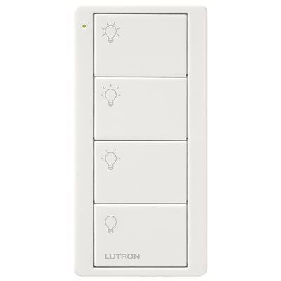 Lutron Pico 4-Button 3 Scene Light Control (white)