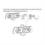 Rydeen HD Camera Rearview Streaming (2 channel recording) Use w / TOMBO360