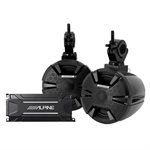 Alpine Complete Weather-Resistant Powersports Sound System
