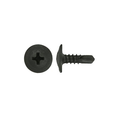 Install Bay #8 3 / 4" Zinc Phillips Wafer Head Tek Screw (500)