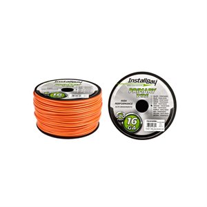 Install Bay 16 ga Primary Wire 500' Spool (orange)