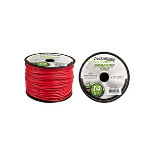 Install Bay 14 ga Primary Wire 500' Spool (red)