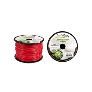 Install Bay 18 ga Primary Wire 1,000' Spool (red)