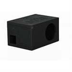 QBOMB Single 8" Side Ported Finished w / Bed Liner