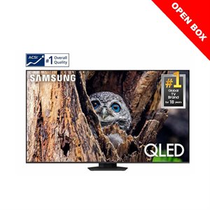 Samsung 65” 4K QLED Q80D Smart TV  120Hz, HDR (open box)