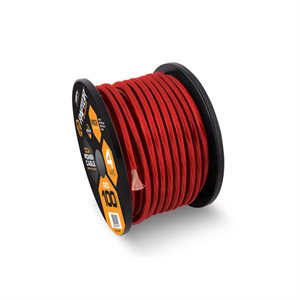 Raptor Vice Series 4 AWG CCA Power Cable 100' Spool (red)