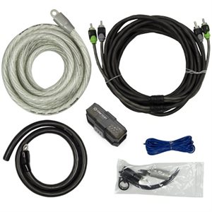 Raptor 3800W 1 / 0 AWG Amp Kit with RCA Cable - Pro Series