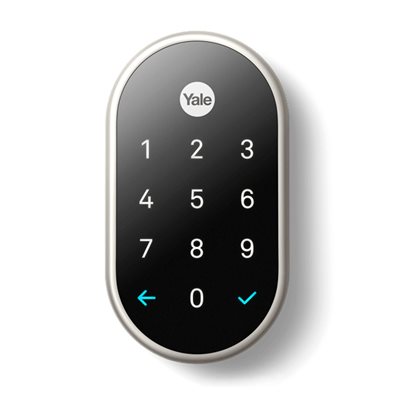 Nest x Yale Lock with Nest Connect (nickel)
