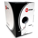 Red Atom Cat 6 550MHz Wire 1,000' Box (gray)(V2)