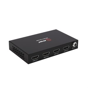 Red Atom HDMI 2.0 1x4 Splitter w /  Scaling, EDID, HDCP 2.2