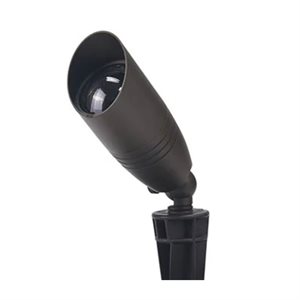 Red Atom Landscape Spot Light (Matte Black)