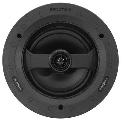 Red Atom 6.5" Round Angled LCR In-Ceiling Speaker (Single)