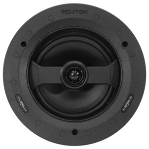 Red Atom 6.5" Round Angled LCR In-Ceiling Speaker (Single)
