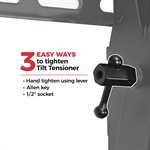 Red Atom 32"-65” Tilt Open Wall Mount Post-Leveling Adjustable