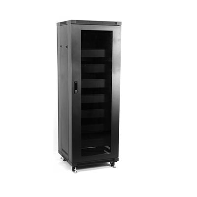 Red Atom 42U Enclosed Locking Rack with Active Cooling