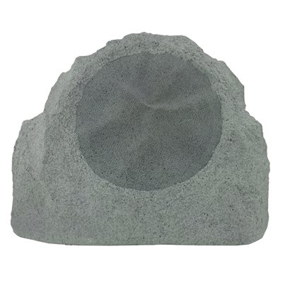 TruAudio Element 8" Outdoor Rock Speaker (grey, single)