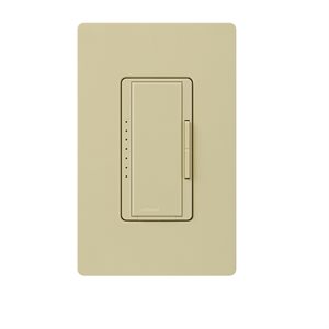 Lutron RadioRA2 Maestro 600W / 600VA Neutral Dimmer (ivory)