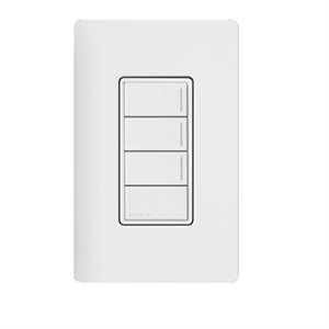 Lutron RadioRA 3 Sunnata 3-button Hybrid Keypad w / Raise / lower(white)