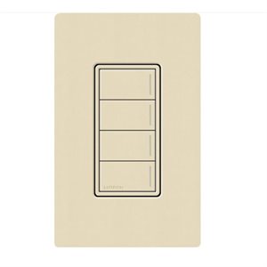 Lutron RadioRA 3 Sunnata Hybrid Keypad 4 Button(sand)