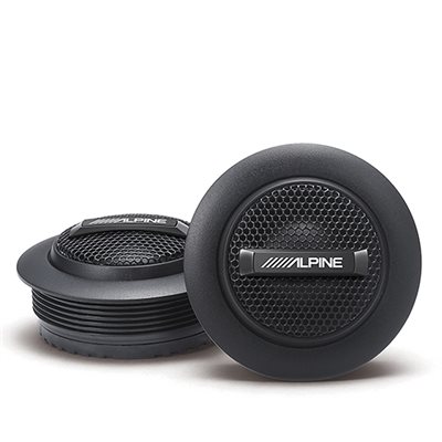 Alpine 80w RMS 240W peak 1" Dome Tweeter