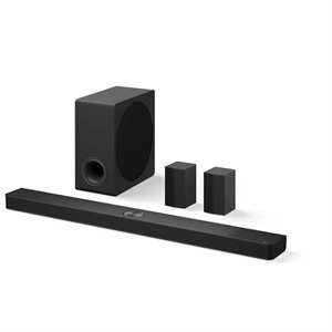 LG Soundbar with Dolby Atmos and Surround Speakers