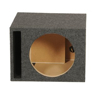 SPL Boxes Single 10" Side Ported Finshed w / Bed Liner