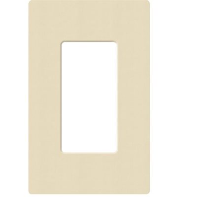 Lutron 1-Gang Satin Wall Plate (sand)