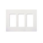 Lutron SATIN WALLPLATE 3GANG