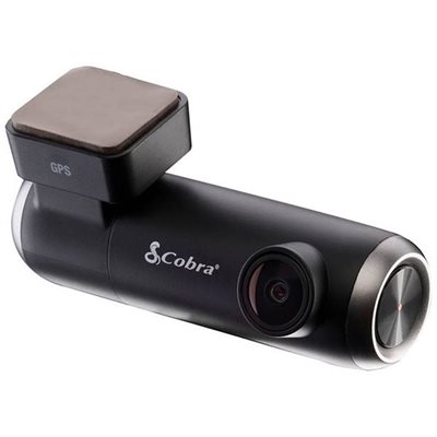 Cobra Single-View Smart Dash Cam with Real-Time Driver Alerts
