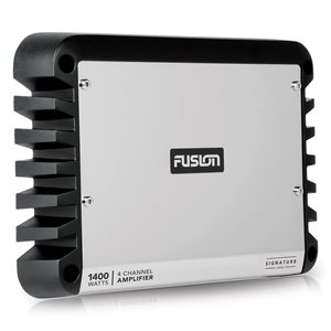 Fusion Marine 1400W Class D 4 Channel Amplifier