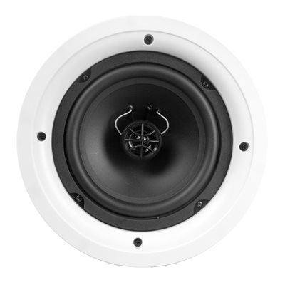 TruAudio 8" Round Frameless Speaker w / Poly Woofer (single)