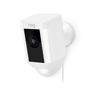 RING Spotlight Cam Wired - White