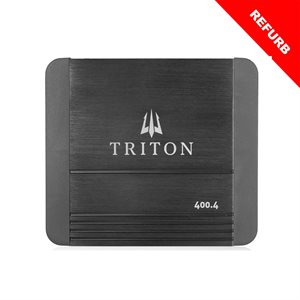 Triton Audio 400W Four-Channel Class D Amplifier, 4-Ohm (refurb)