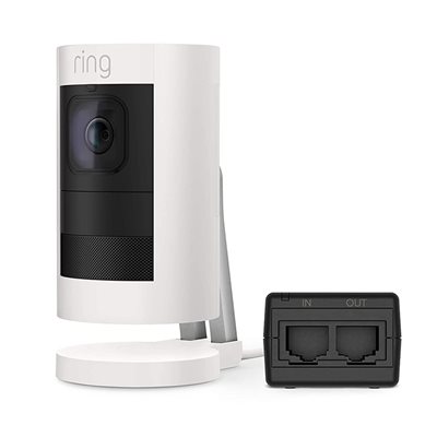 RING Stick Up Cam Elite - White