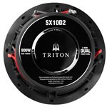 Triton Audio SX 10" Subwoofer 800W RMS 1600W peak 2ohm DVC 1