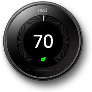 Nest Learning Thermostat 3rd Generation (Mirror Black)