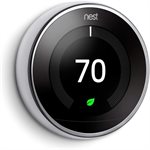 Nest Learning Thermostat 3rd Generation (Polished Steel)