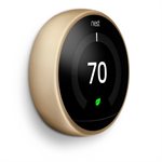 Nest Learning Thermostat 3rd Generation (Brass)