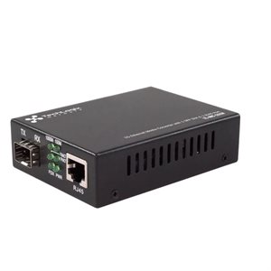 Techlogix 1G Ethernet Media Converter with 1 SFP Slot & 1 RJ45 Port