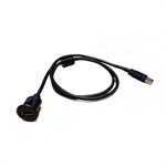 PAC 3' USB Dash-Mount Cable. USB type A Male to Female